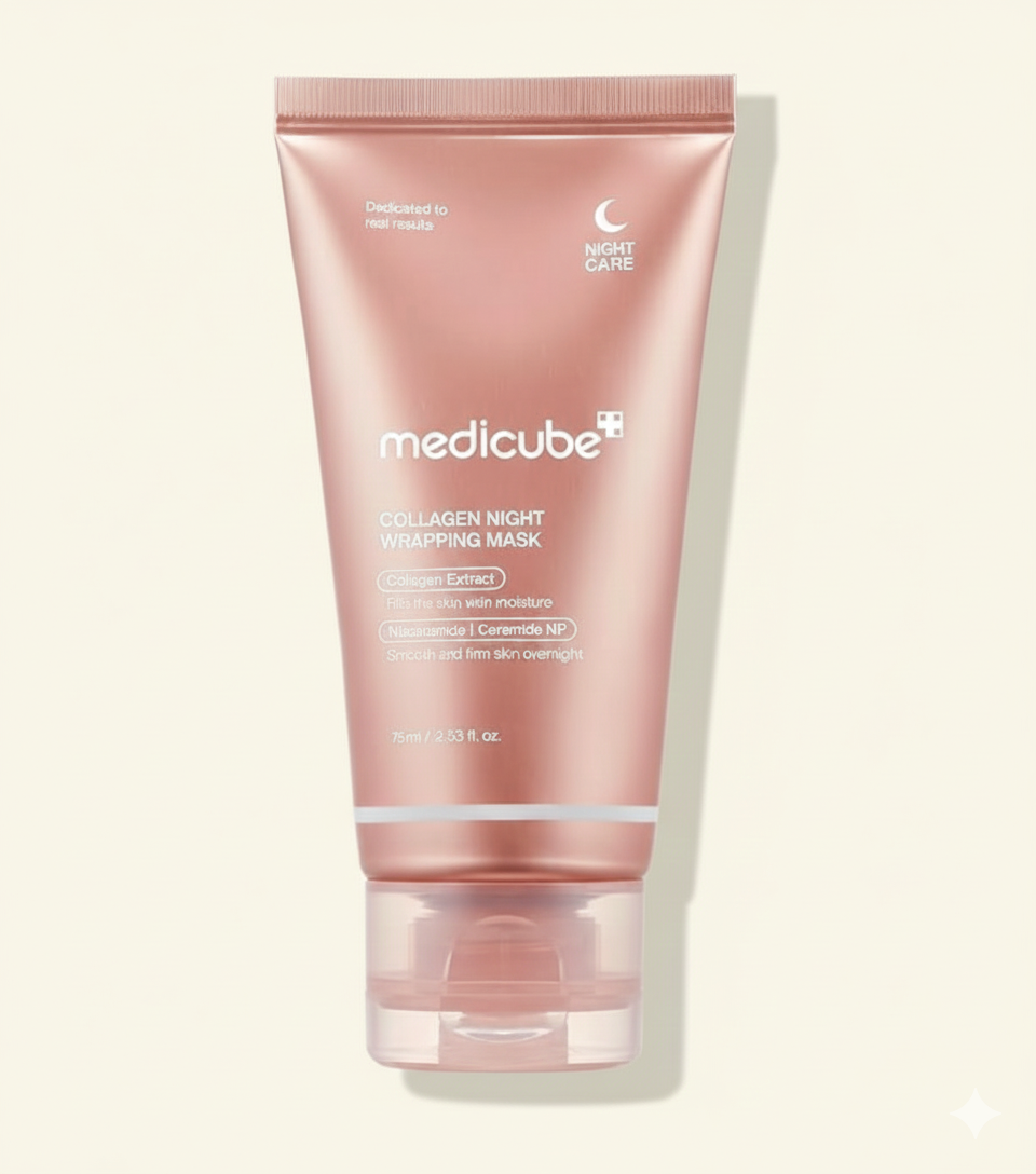 Recensione Medicube Collagen Night Wrapping Mask: Punteggio Yuka Perfetto 100/100